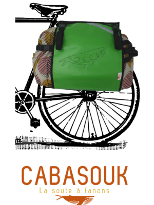 Sacoche vélo modulable – coloris VERT(S)
