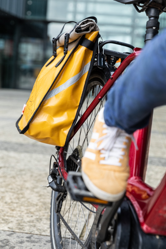 Sacoche de vélo sac à dos - made in France